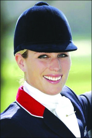 有马术公主之称的扎拉