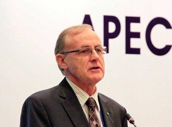 亚太经济合作组织秘书处执行主任艾伦·博拉尔德(Alan Bollard)