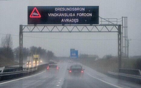 暴风雨登录瑞典南部交通全面瘫痪