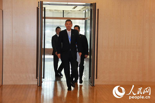 日本新任驻华大使横井裕亮相记者会