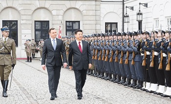 6月19日至21日 访问波兰