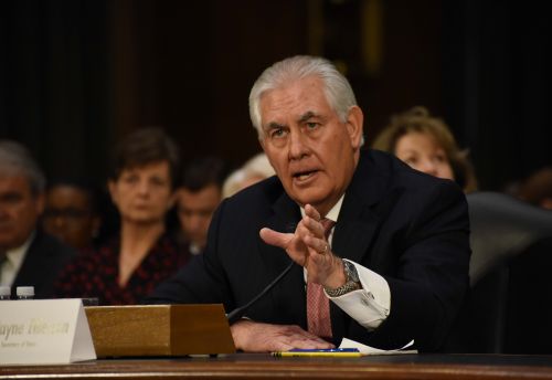 资料图片:美国国务卿雷克斯·蒂勒森。图片来源:中新社