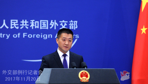 图片来源:外交部网站