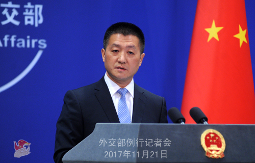 图片来源:外交部网站