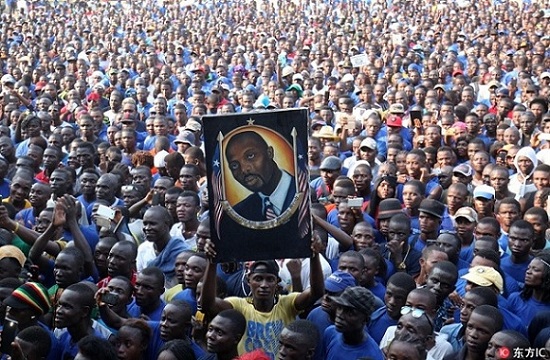 利比里亚大选。(图:东方IC)