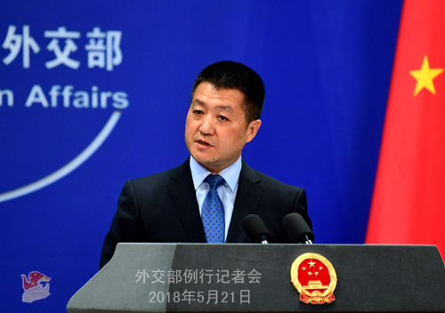 图片来源:外交部网站