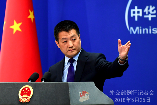 图片来源:外交部网站