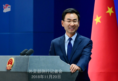 图片来源:外交部网站