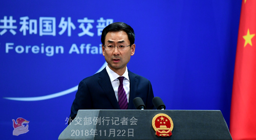 图片来源:外交部网站