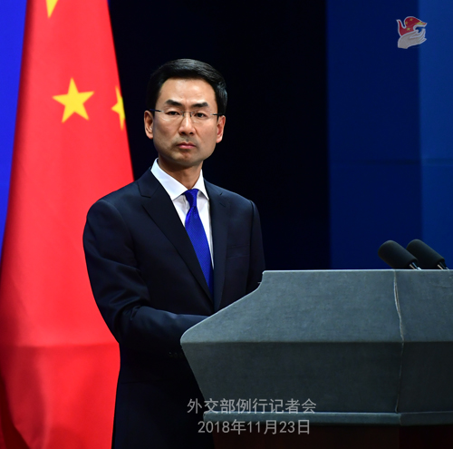 图片来源:外交部网站