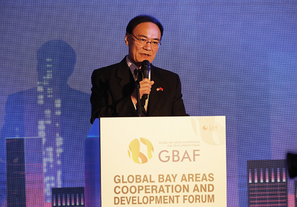 中国驻旧金山总领事王东华致辞。