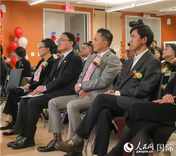 1月18日,人民网在旧金山举行“海外看中国·中美关系40年短纪录片”首映式现场