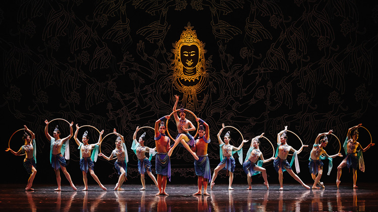 《大足气韵》剧照。中国驻哥伦比亚大使馆供图