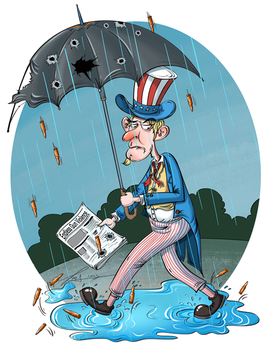 漫画作者:谭希光(人民网版权图片,未经授权,请勿转载。)