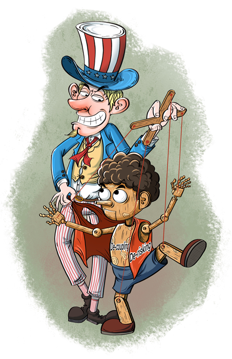 漫画作者:谭希光(人民网版权图片,未经授权,请勿转载。)