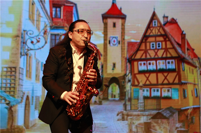 2024年“四海同春”慰侨访演团亚太团新西兰惠灵顿演出现场。图片由陆欣讌、孟韬、叶勇提供