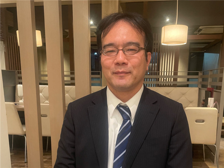 日本国际贸易促进协会理事兼事务局局长泉川友树。受访者供图