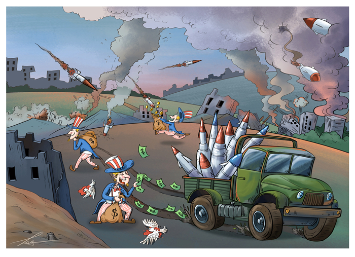 漫画作者:谭希光(人民网版权图片,未经授权,请勿转载。)