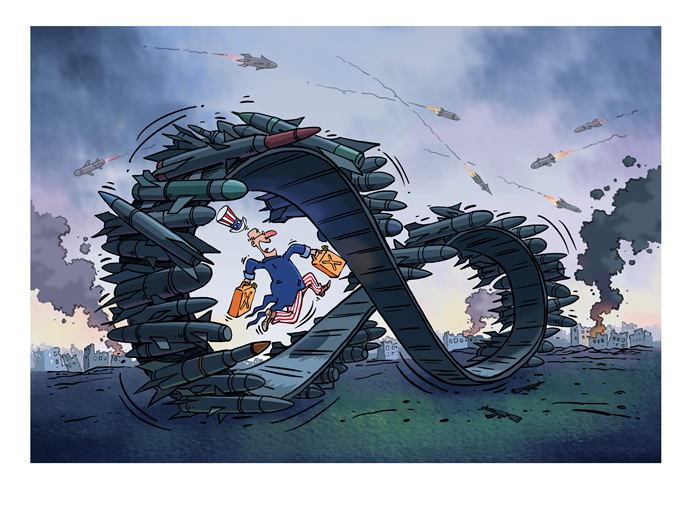 漫画作者:马宏亮(人民网版权图片,未经授权请勿转载。)