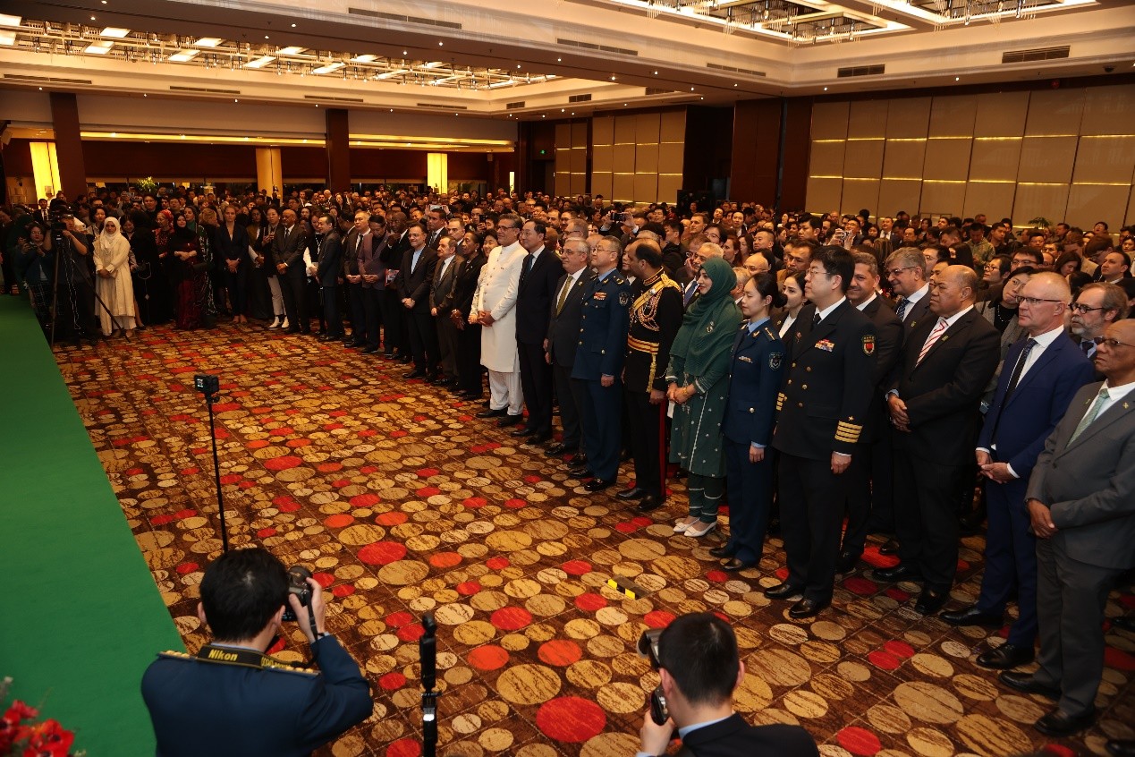 招待会现场。巴基斯坦驻华大使馆供图