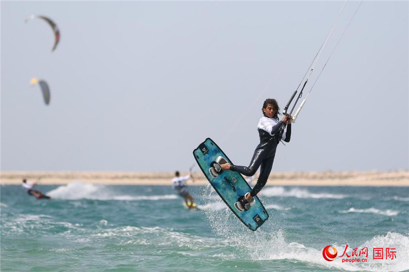 比赛中的选手。人民网塔里克·易卜拉欣摄