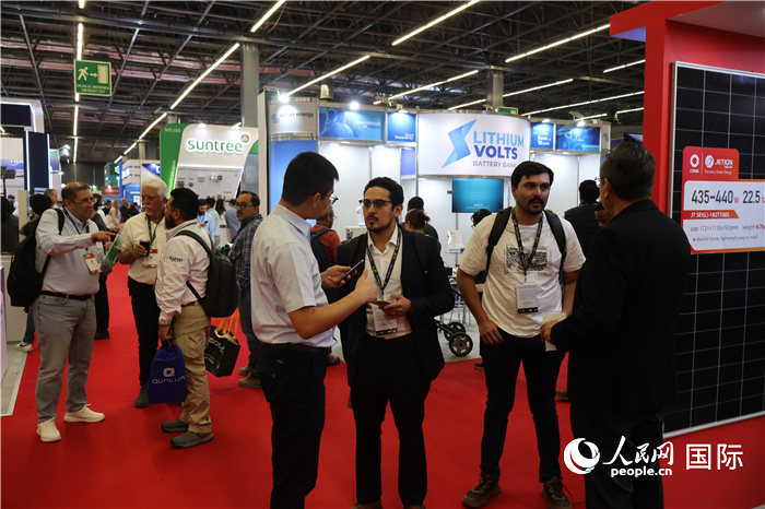 展会现场。人民网 埃内斯托·多明戈斯摄