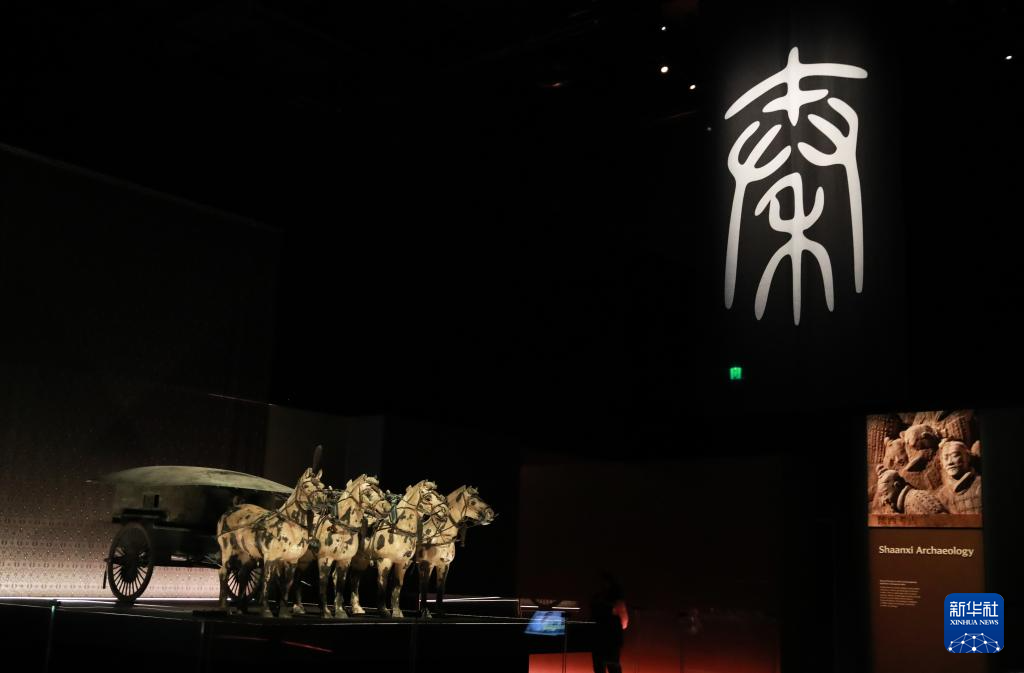 　　这是6月25日在澳大利亚珀斯西澳博物馆拍摄的展品。新华社记者 马平 摄