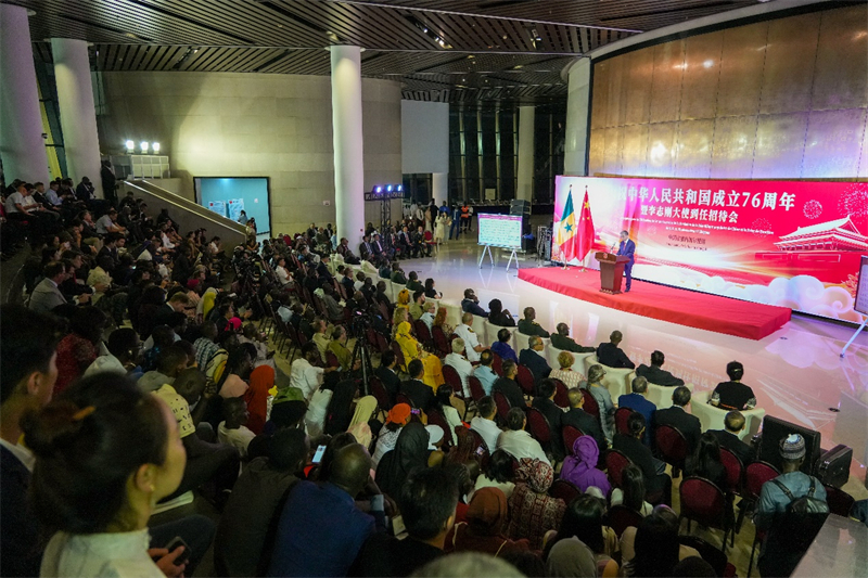 图为招待会现场。中国驻塞内加尔大使馆供图