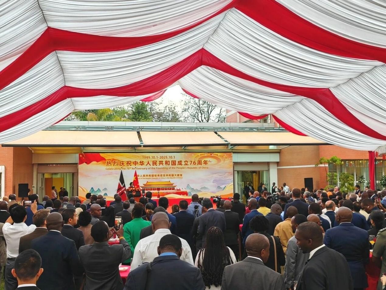 招待会现场。中国驻肯尼亚大使馆供图