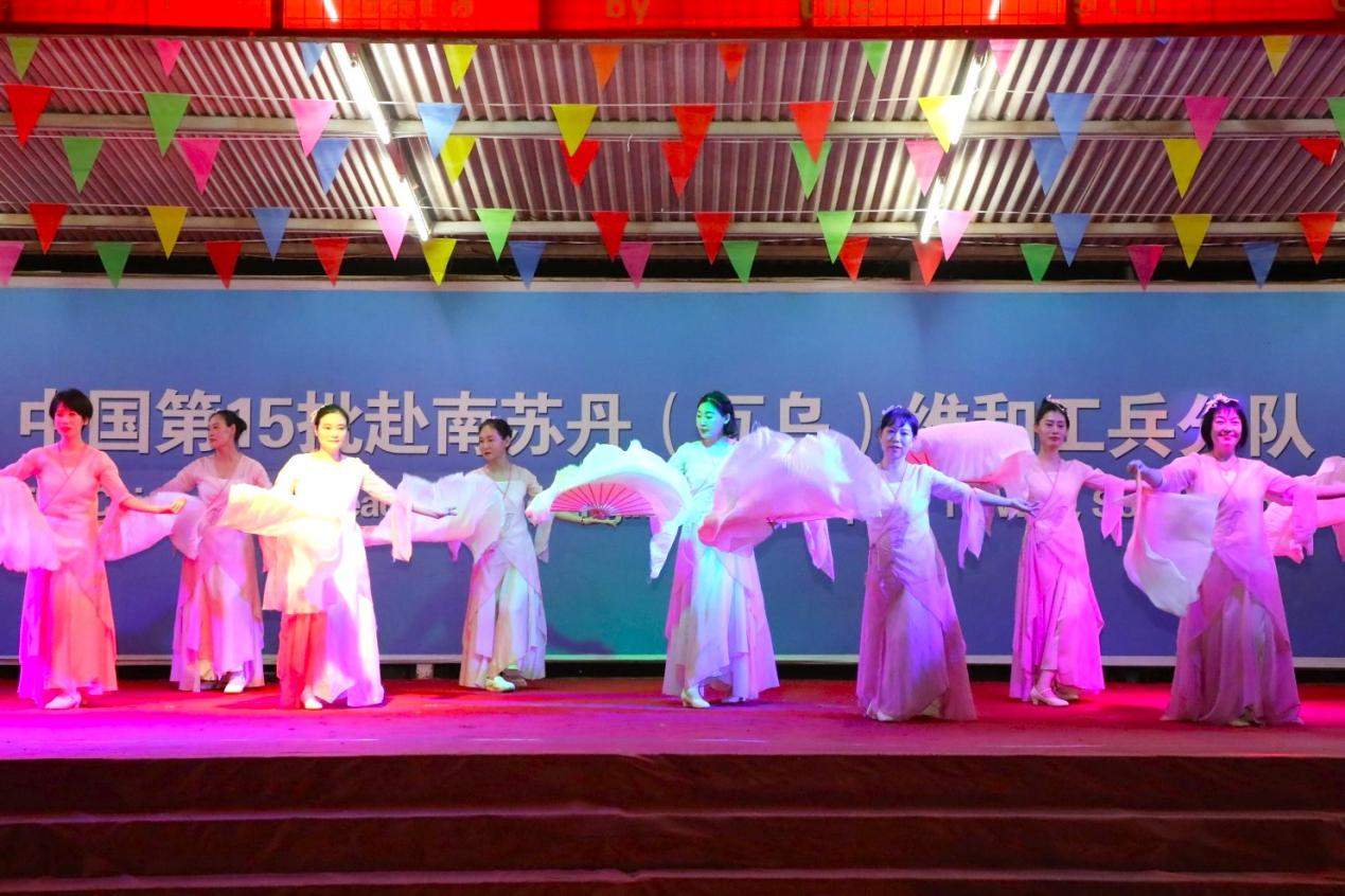 晚会现场。维和部队供图
