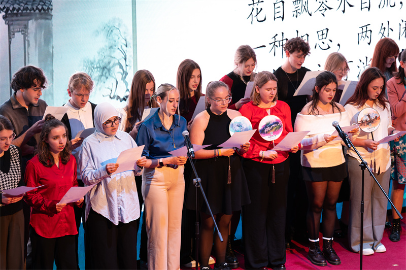 图为活动现场。（布鲁塞尔中国文化中心供图）