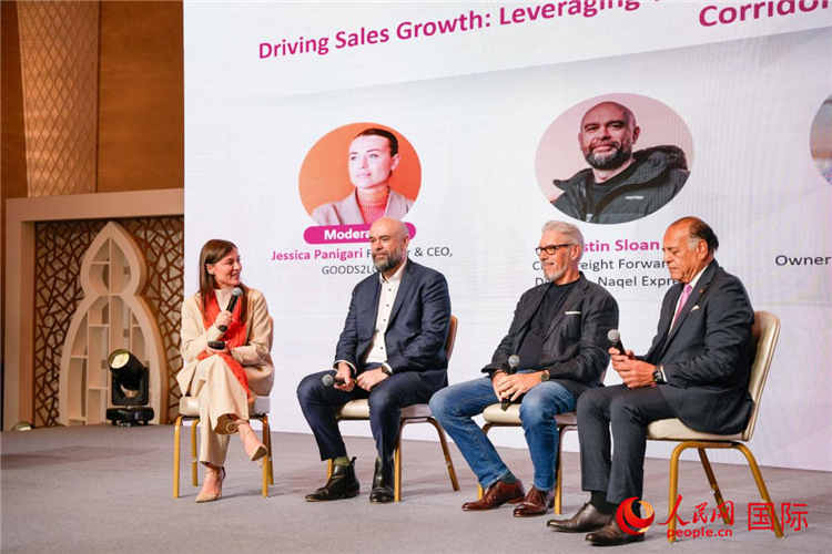 论坛交流。人民网 塔里克·易卜拉欣摄