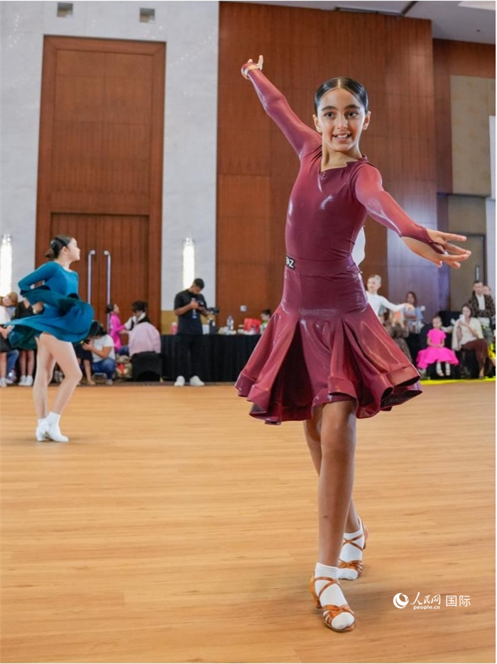 比赛一景。人民网 塔里克·易卜拉欣摄