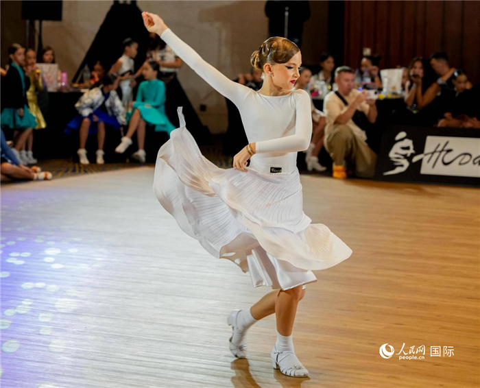 一名选手在比赛中。人民网 塔里克·易卜拉欣摄