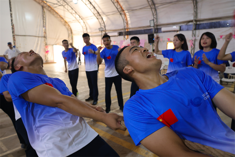 比赛现场。韩瑞田摄