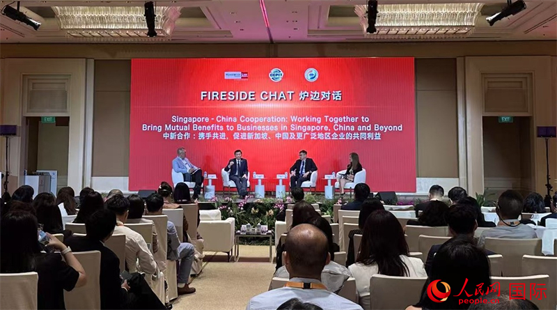 论坛上,中外嘉宾交流观点。人民网记者 白元琪摄