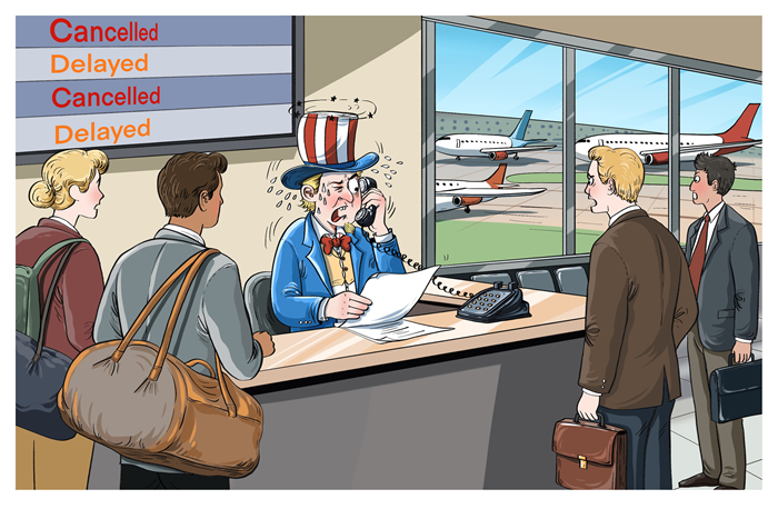 漫画作者：谭希光（人民网版权图片，未经授权请勿转载）