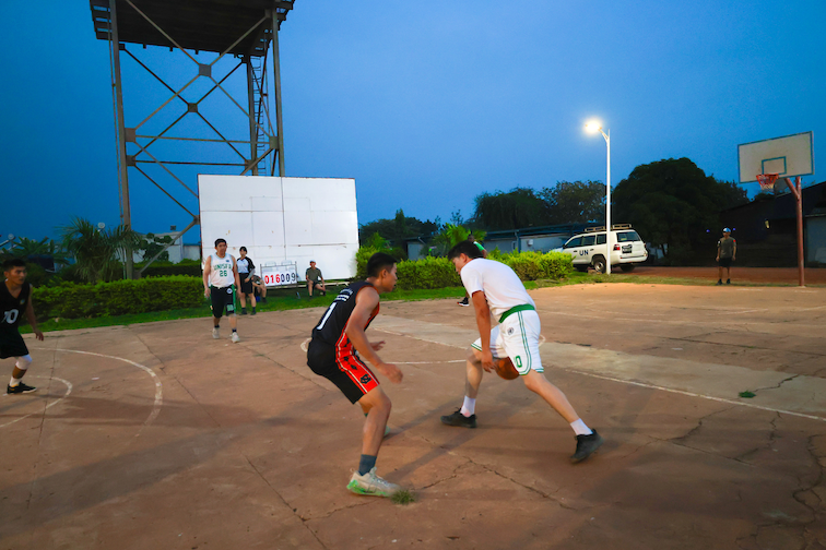 比赛现场。韩瑞田摄