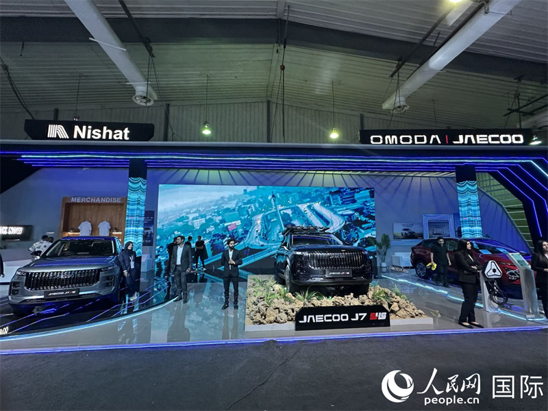 2025年巴基斯坦汽车展在卡拉奇举行。贾迈勒·阿里摄
