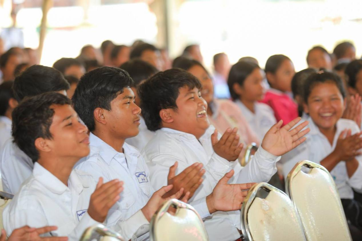 金建中学学生。主办方供图