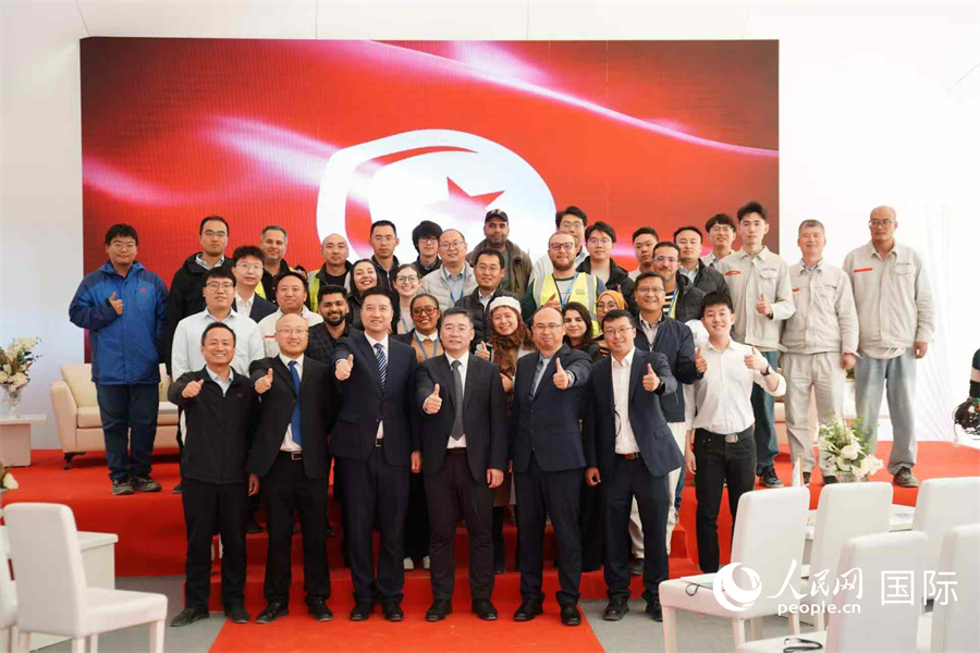 运营仪式。中国能建供图