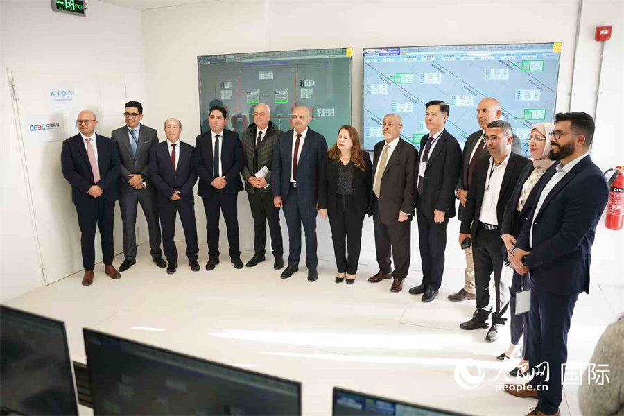 运营仪式。中国能建供图