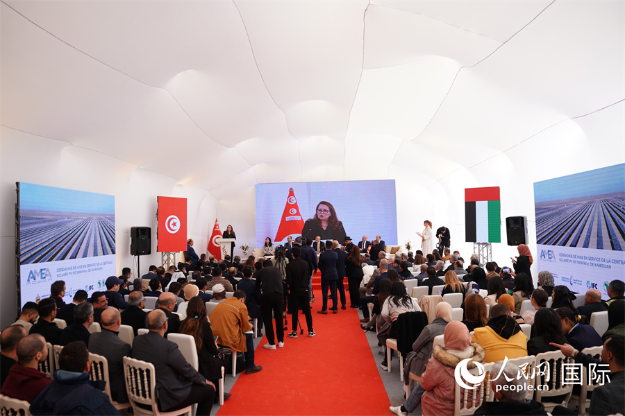 运营仪式。中国能建供图