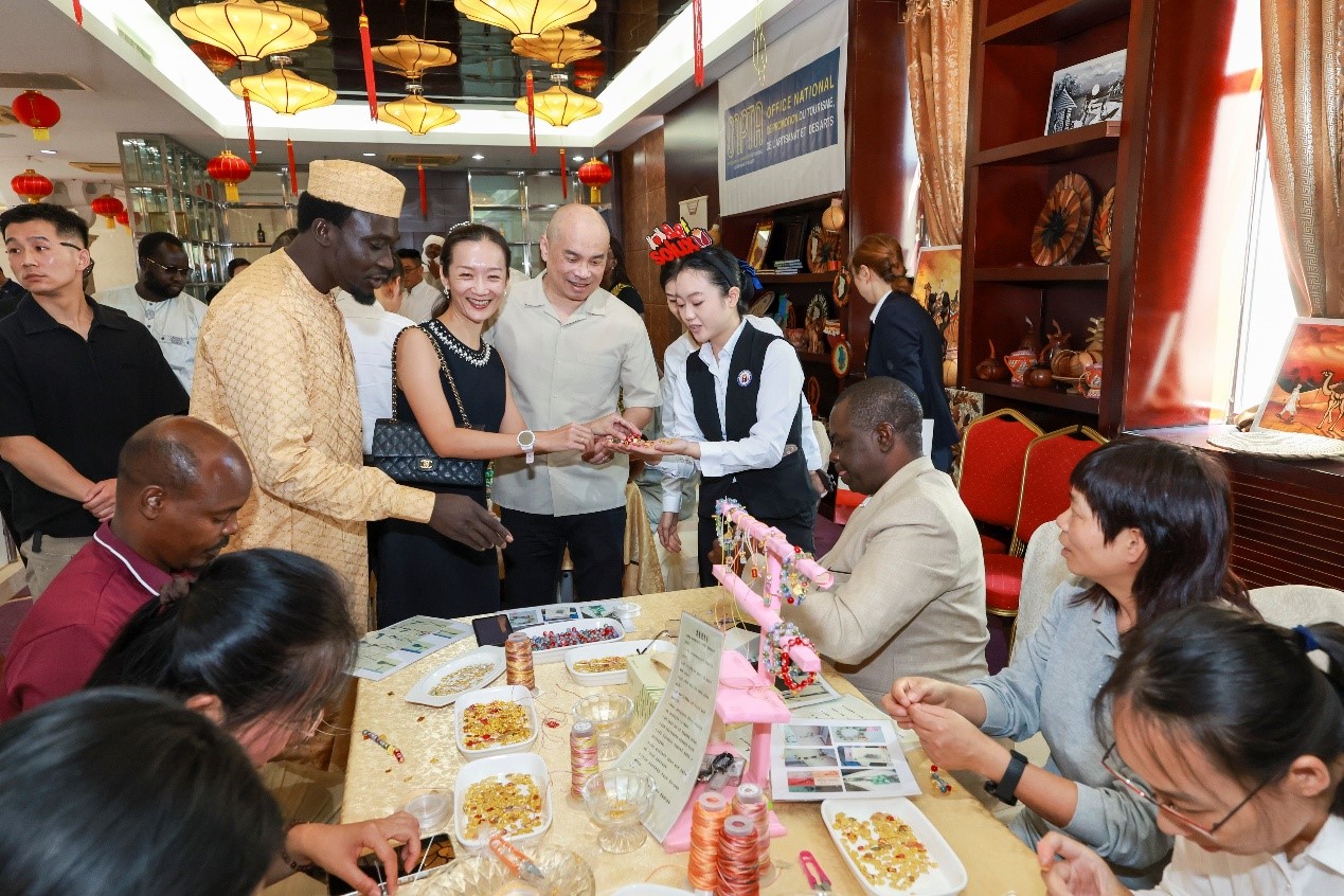 中国·乍得美食节现场。