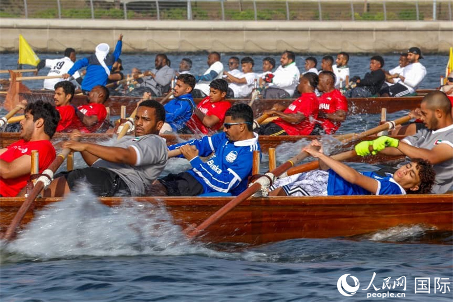 比赛进行中。人民网 塔里克·易卜拉欣摄