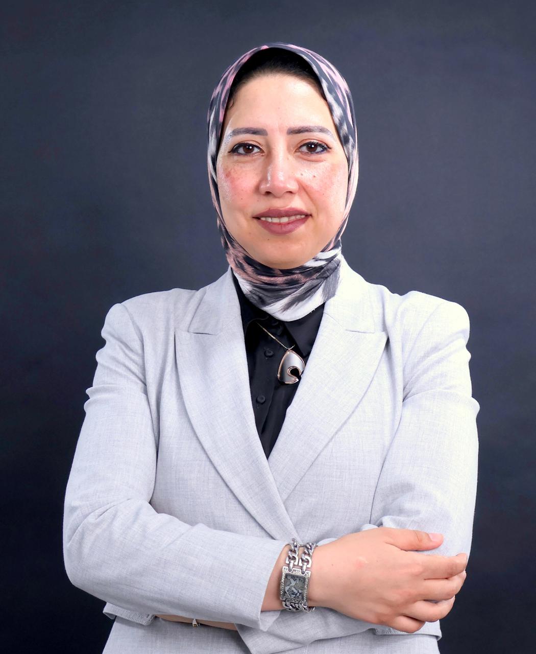 图为埃及银行业专家、经济学家玛尔瓦·沙菲。（受访者提供）