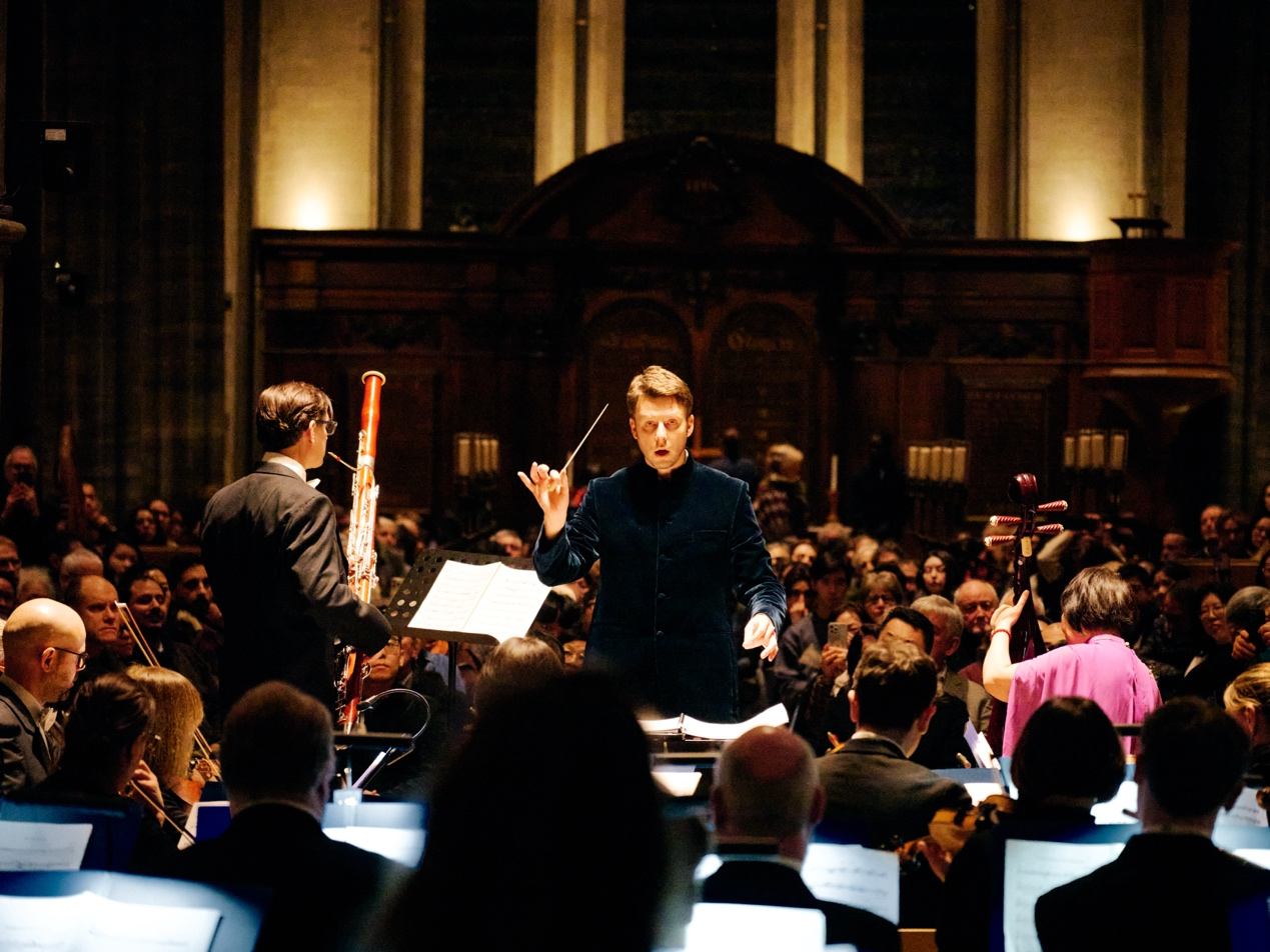 音乐会现场。杨浩鹏摄