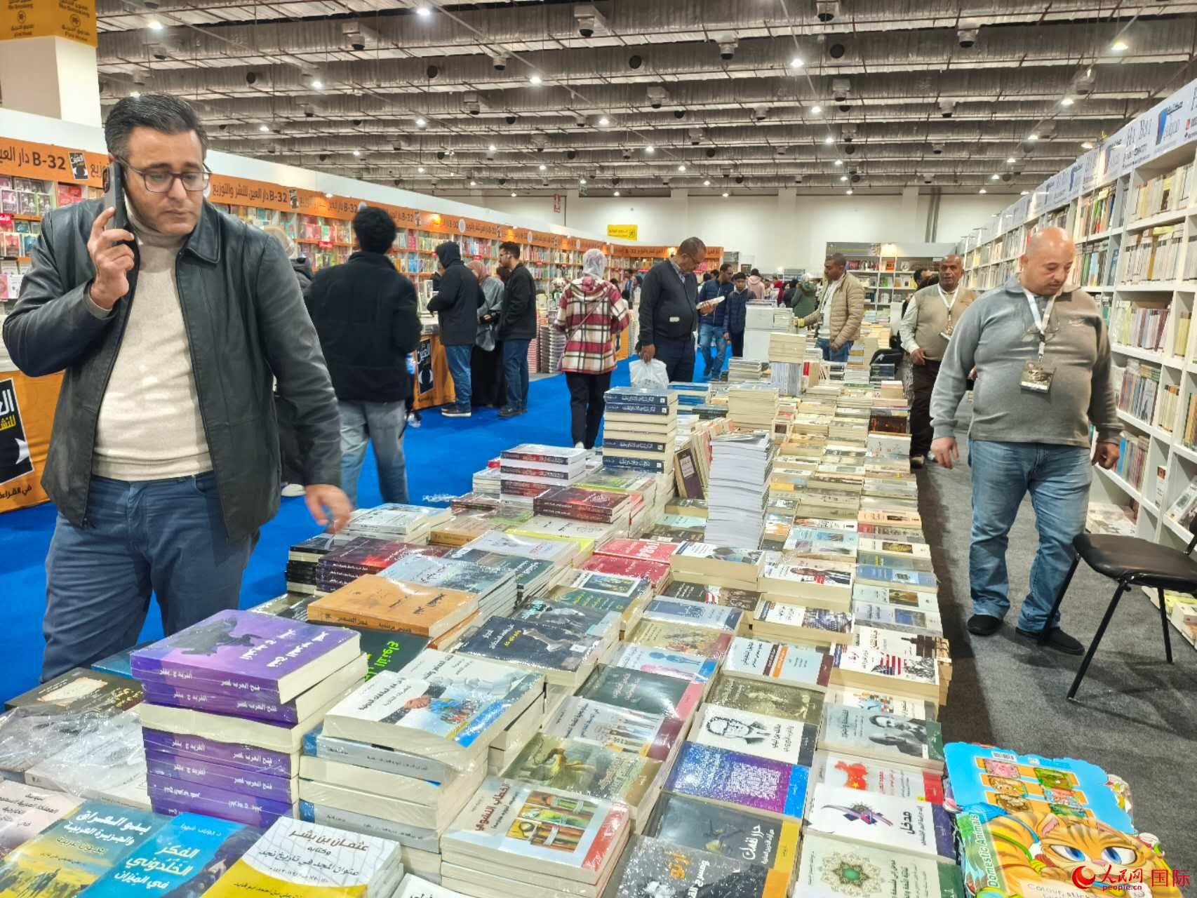 展出图书最丰富的第57届开罗国际图书展 人民网记者 黄培昭摄