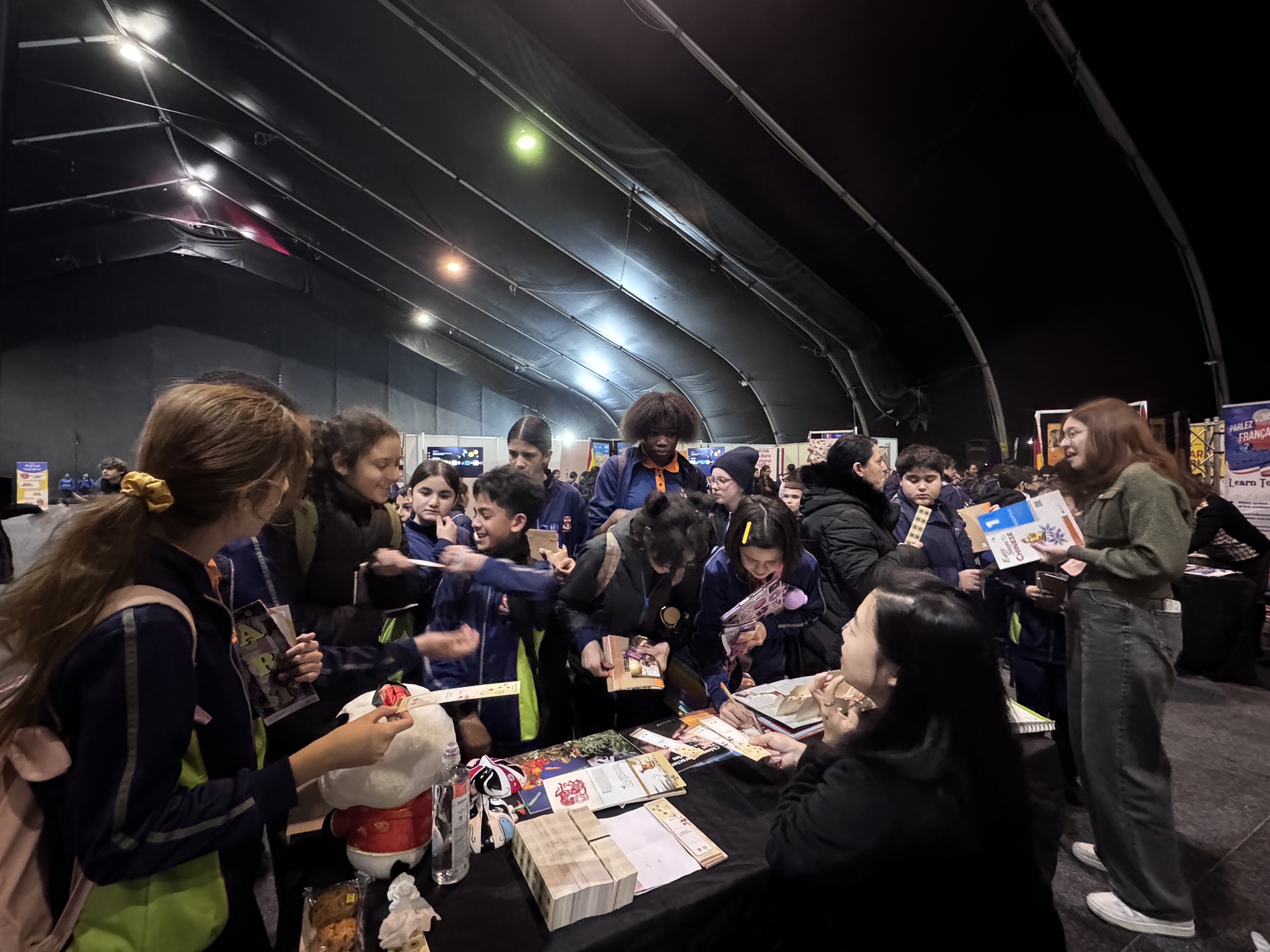 图片说明：展会现场。 马耳他大学孔子学院 供图