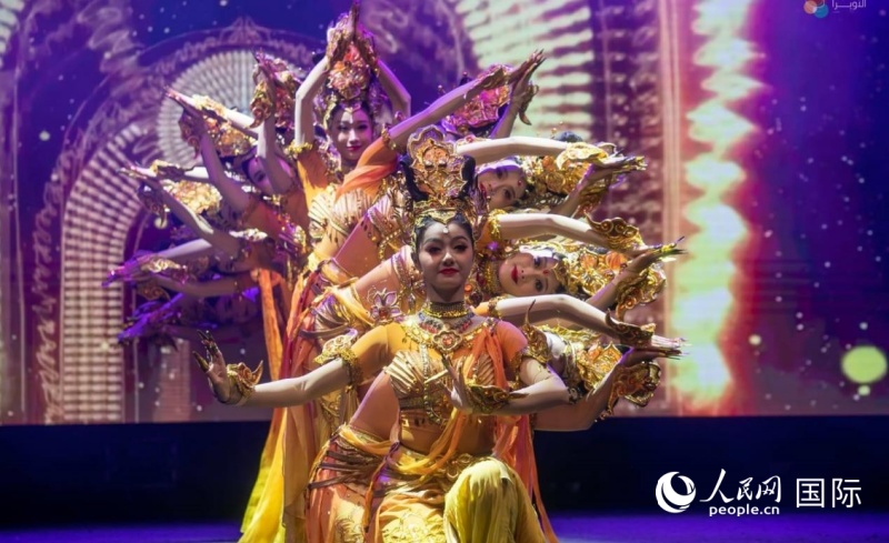 中国艺术家为突尼斯观众带来精彩演出,莱拉·阿提拉赫摄